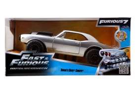 Chevrolet  - 1967 silver with black stripes - 1:24 - Jada Toys - 97166 - jada253203022 | The Diecast Company