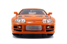 Toyota  - Supra F&F 1995 orange - 1:24 - Jada Toys - 97168 - jada253203005 | The Diecast Company