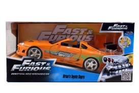 Toyota  - Supra F&F 1995 orange - 1:24 - Jada Toys - 97168 - jada253203005 | The Diecast Company