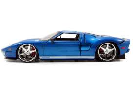 Ford  - GT F&F 2005 blue - 1:24 - Jada Toys - 97177 - jada97177 | The Diecast Company