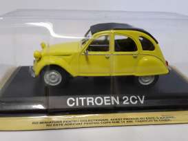 Citroen  - 2CV yellow - 1:43 - Magazine Models - lc2CV - maglc2CV | The Diecast Company