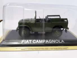 Fiat  - Campognola 4x4 green - 1:43 - Magazine Models - FiatCampagnola - maglcFiCampagnola | The Diecast Company