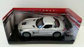 Mercedes Benz  - 2012 silver - 1:24 - Motor Max - 73356s - mmax73356s | The Diecast Company