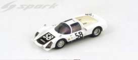 Porsche  - 1966 white - 1:43 - Spark - s4491 - spas4491 | The Diecast Company