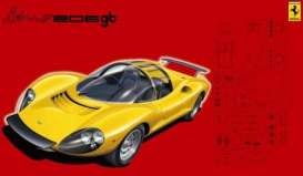Ferrari  - 1967  - 1:24 - Fujimi - 123639 - fuji123639 | The Diecast Company