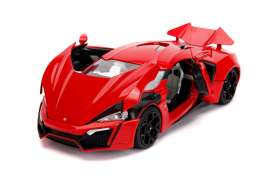 Lykan  - Hypersport F&F 2014 red - 1:18 - Jada Toys - 31140 - jada31140 | The Diecast Company