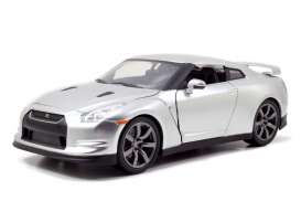 Nissan  - Skyline GT-R (R35) F&F silver - 1:24 - Jada Toys - 97212 - jada253203082 | The Diecast Company