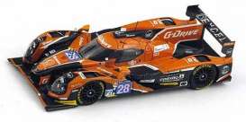 Ligier Nissan - 2015 black/orange - 1:43 - Spark - s4645 - spas4645 | The Diecast Company