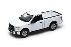 Ford  - F150 regular cab 2015 white - 1:24 - Welly - 24063w - welly24063w | The Diecast Company