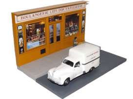 Peugeot  - cream - 1:43 - Magazine Models - DIOboulan - magDIOboulan | The Diecast Company