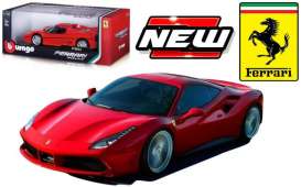 Ferrari  - GTB red - 1:18 - Bburago - 16008r - bura16008r | The Diecast Company