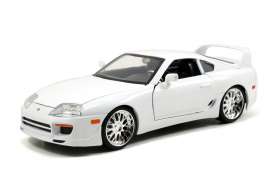 Toyota  - Supra F&F 1995 white - 1:24 - Jada Toys - 97375 - jada253203046 | The Diecast Company