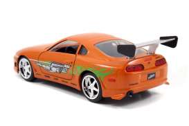 Toyota  - Supra F&F 1995 orange - 1:32 - Jada Toys - 97345 - jada97345 | The Diecast Company