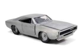 Dodge  - Charger F&F 1968 bare metal - 1:24 - Jada Toys - 97336 - jada253203047 | The Diecast Company