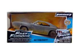 Dodge  - Charger F&F 1968 bare metal - 1:24 - Jada Toys - 97336 - jada253203047 | The Diecast Company