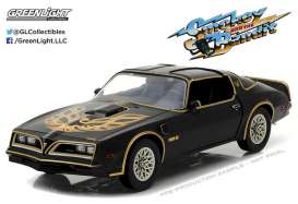 Pontiac  - Trans Am Smokey and the Bandit 1977 black/gold - 1:18 - GreenLight - 19025 - gl19025 | The Diecast Company