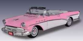 Buick  - 1957 pink/white - 1:18 - Motor Max - 73152C - mmax73152p | The Diecast Company