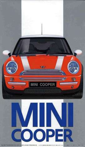 Mini  - Cooper  - 1:24 - Fujimi - 121970 - fuji121970 | The Diecast Company