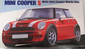 Mini  - Cooper S John Cooper Works  - 1:24 - Fujimi - 122533 - fuji122533 | The Diecast Company