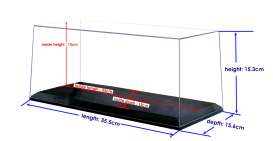 Accessoires diorama - 2014 transparant/silver - 1:18 - Triple9 Collection - 189922 - T9-189922 | The Diecast Company