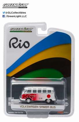 Volkswagen  - white/red - 1:64 - GreenLight - 51037D - gl51037D | The Diecast Company