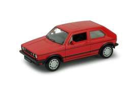 Volkswagen  - Golf I GTi red - 1:34 - Welly - 43681 - welly43681r | The Diecast Company