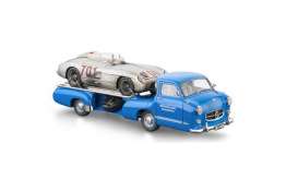 Mercedes Benz  - 1955 blue/silver - 1:18 - CMC - 163 - cmc163 | The Diecast Company