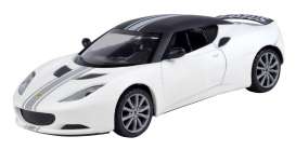 Lotus  - Evora S 2012 matt white - 1:24 - Motor Max - 79505w - mmax79505w | The Diecast Company