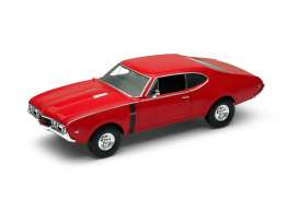 Oldsmobile  - 1968 red - 1:24 - Welly - 24024r - welly24024r | The Diecast Company