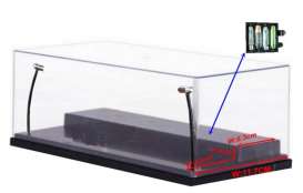 Accessoires diorama - 2016 transparant/black - 1:43 - Triple9 Collection - 4399052bk - T9-4399052bk | The Diecast Company