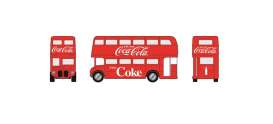AEC Routemaster - Routmaster London Double Decke red/white - 1:64 - Motor City Classics - mocity464001 | The Diecast Company