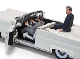 Lincoln  - Mark III Convertible *JFK* 1958 white - 1:18 - SunStar - 4707 - sun4707 | The Diecast Company