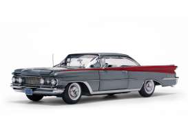 Oldsmobile  - 1959 silver mist/ cardinal red - 1:18 - SunStar - 5243 - sun5243 | The Diecast Company