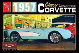 Chevrolet Corvette - 1957  - 1:25 - AMT - s1015 - amts1015 | The Diecast Company