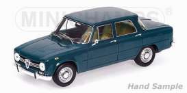 Alfa Romeo  - Giulia 1972 blue - 1:18 - Minichamps - 180120905 - mc180120905 | The Diecast Company