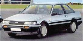 Toyota  - Corolla 1984 silver - 1:43 - Minichamps - 437166321 - mc437166321 | The Diecast Company