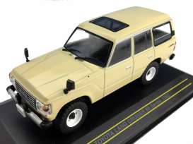 Toyota  - Landcruiser 1982 beige  - 1:43 - First 43 - F43-072 | The Diecast Company