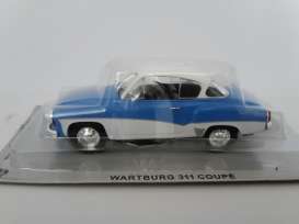Wartburg  - 311 Coupe blue/white - 1:43 - Magazine Models - PCwar311bw - magPCwar311bw | The Diecast Company