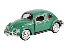 Volkswagen  - 1966 java green - 1:24 - Motor Max - 73223gn - mmax73223gn | The Diecast Company