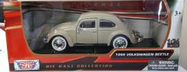 Volkswagen  - 1966 savannah beige - 1:24 - Motor Max - 73223be - mmax73223be | The Diecast Company