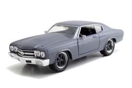 Chevrolet  - 1970 primer grey - 1:24 - Jada Toys - 97835 - jada97835 | The Diecast Company