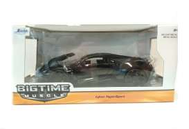 Lykan  - 2014 glossy black - 1:24 - Jada Toys - 98028WAbk - jada98028WAbk | The Diecast Company