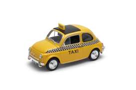 Fiat  - yellow - 1:24 - Welly - 22515TIy - welly22515TIy | The Diecast Company