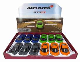 McLaren  - 675LT 2016 various - 1:36 - Kinsmart - KT5392D | The Diecast Company
