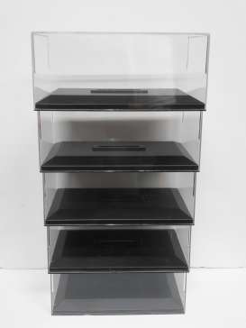 Accessoires diorama - 2016 transparant/black - 1:43 - Triple9 Collection - 43box - T9-43box | The Diecast Company