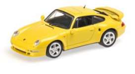 Porsche  - 1998 yellow - 1:43 - Minichamps - 430069270 - mc430069270 | The Diecast Company