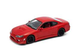 Nissan  - red - 1:24 - Welly - 22485NSr - welly22485NSr | The Diecast Company