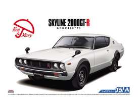 Nissan  - KPGC100 Skyline HT2000GT-R 1973  - 1:24 - Aoshima - 05951 - abk05951 | The Diecast Company