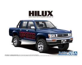 Toyota  - Hilux 1994  - 1:24 - Aoshima - 06217 - abk06217 | The Diecast Company