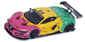 Renault  - 2015 pink/yellow/green - 1:43 - Spark - sf102 - spasf102 | The Diecast Company